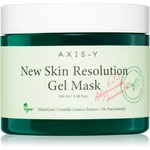 AXIS-Y 6+1+1 Advanced Formula New Skin Resolution Gel Mask zklidňující gelová maska s chladivým účinkem 100 ml