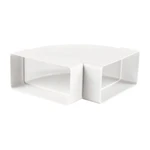 Koleno 90° VENTS 5251 horizontální 55x110mm PVC 1005251