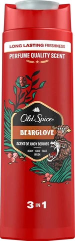 Old Spice Sprchový gél Bearglove 3 v 1 (Body-Hair-Face Wash) 400 ml