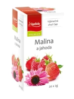 APOTHEKE Malina + Jahoda s echinaceou čaj 20 x 2 g