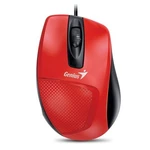 Genius Myš DX-150X 31010231101, 1000DPI, optická, 3tl., drátová USB, červená
