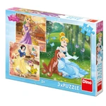 Puzzle Princezny Volné odpoledne