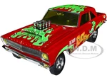 1965 Plymouth AWB (Altered Wheel Base) "Big Daddy Rat Fink" Red Metallic with Graphics Limited Edition to 900 pieces Worldwide 1/18 Diecast Model Car