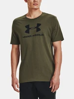 Under Armour T-Shirt UA M SPORTSTYLE LOGO SS-GRN - Men