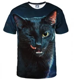 Aloha From Deer Unisex's Black Cat T-Shirt TSH AFD007