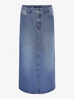 Blue denim maxi skirt Noisy May Elisa - Ladies