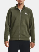 Under Armour Bunda UA Essential Flc Track Jkt-GRN - Pánské