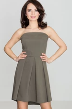 Lenitif Woman's Dress K368 Olive