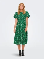 Green flowered midishats with tying ONLY Alessandra - Ladies