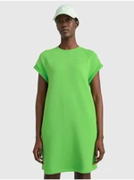 Light Green Women's Sweatshirt Dress with Tommy Hilfiger Pockets 1985 - Women