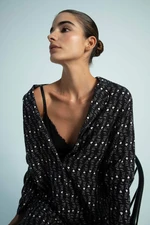 DEFACTO Regular Fit Long Sleeve Woven Tops