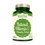 GreenFood Nutrition Natural Vitamin C + extrakt ze šípků 60 kapslí