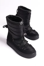 Capone Outfitters Women's Round Toe Parachute Snow Boots