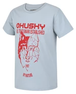 Children's functional T-shirt HUSKY Tash K lt. Grey