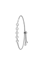 Polo Air Women's Luxurious Waterline Bracelet Silver Color