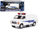 1980 Dodge Ram B250 Van White "Indiana State Police" 1/43 Diecast Model by Greenlight