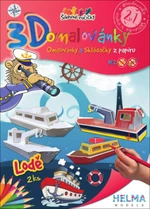 3D omalovánky Lodě