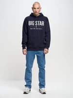 Big Star Man's Hoodie 154553 Blue-403