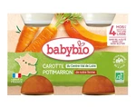 Babybio Mrkev a dýně 2x130 g