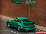 Porsche 911 Turbo Green "Collab64" Series 1/64 Diecast Model Car by Schuco &amp; Tarmac Works