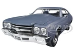 Doms Chevrolet Chevelle SS Matt Gray "Fast &amp; Furious" Movie 1/24 Diecast Model Car by Jada