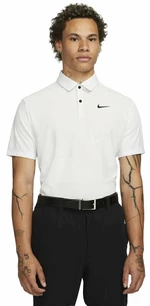 Nike Dri-Fit ADV Tour Mens Polo Shirt Camo White/White/Black M Polo košeľa