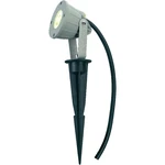 SLV Nautilus Spike 231022 LED záhradné reflektor    LED  4 W teplá biela striebornosivá