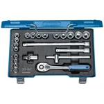 Gedore  súprava nástrčných kľúčov metrický 3/8" (10 mm) 22-dielna 6235470