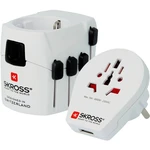 Skross 1302535 cestovný adaptér  PRO World & USB