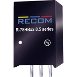 RECOM R-78HB5.0-0.5 DC / DC menič napätia, DPS 48 V/DC 5 V/DC 0.5 A 2.5 W Počet výstupov: 1 x