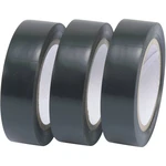 TRU COMPONENTS  1563959 Electrical tape set  čierna (d x š) 10 m x 15 mm 3 ks