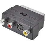 SpeaKa Professional SP-7870344 SCART / cinch / S-Video adaptér [1x zástrčka scart - 3x cinch zásuvka, zásuvka S-Video] č