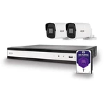 ABUS  TVVR36421T LAN, Wi-Fi IP-sada bezpečnostné kamery 4-kanálová s 2 kamerami 1920 x 1080 Pixel