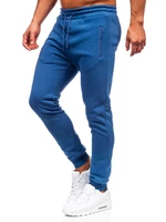 Pantaloni de training albastri Bolf 2165