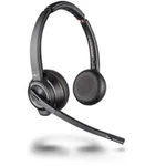 Plantronics W8220 USB binaural ANC telefónne headset s Bluetooth bezdrôtový na ušiach čierna