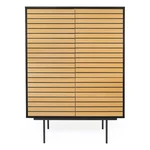 Komoda v dekore dubového dreva Woodman Stripe Oak