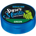 Kryston návazcová šňůra potahovaná super mantis green 20 m-nosnost 15 lb