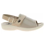 Dámske sandále Medi Line 1416/S beige Lycra Cocco-Net 37