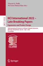 HCI International 2022 â Late Breaking Papers