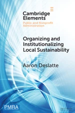 Organizing and Institutionalizing Local Sustainability