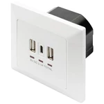 Digitus DA-70618  USB nabíjacia zásuvka do steny  s USB  biela