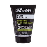L´Oréal Paris Men Expert Pure Carbon Purifying Daily Face Wash 100 ml čistiaci gél M na normálnu pleť; na mastnú pleť; na problematickú pleť s akné L´Oréal Paris Men Expert Pure Carbon Purifying Daily Face Wash 100 ml čistiaci gél M na normálnu pleť; na mastnú pleť; na problematickú pleť s akné