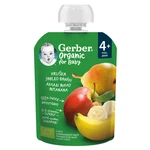 GERBER Kapsička hruška jablko banán BIO 90g 4m+