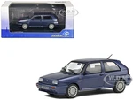 1989 Volkswagen Golf Rallye G60 Syncro Blue Metallic 1/43 Diecast Model Car by Solido