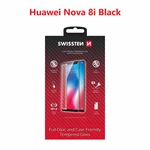 Tvrzené sklo Swissten Full Glue, Color Frame, Case Friendly pro Xiaomi 12 Pro, černá