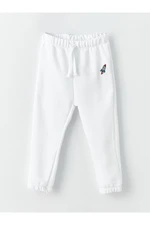 LC Waikiki Baby Boy Tracksuit Bottoms with Elastic Waist and Embroidery LC Waikiki Baby Boy Tracksuit Bottoms with Elastic Waist and Embroidery