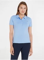 Light blue women's polo shirt Tommy Hilfiger 1985 - Women