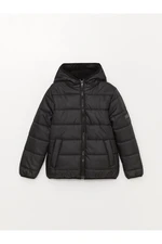 LC Waikiki Basic Boy's Puffer Coat with Hood