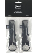 Belt Bottle Holder & Molle Loop 2 Pack Black