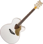Gretsch G5022 CWFE Rancher Biela Elektroakustická gitara Jumbo